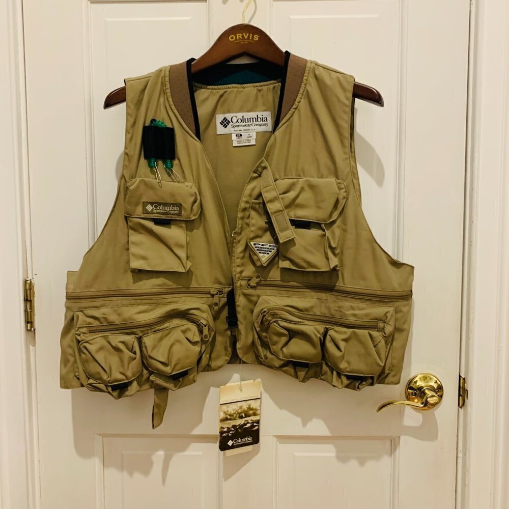 NEW Columbia PFG Henry’s Fork Fly Fishing Vest
